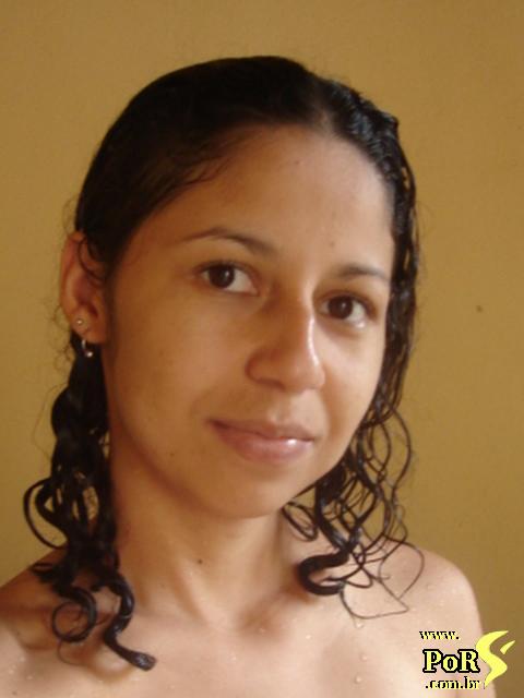 Opa!! Saindo do banho!! Moz&atilde;o n&atilde;o gosta q eu poste foto "pelada", mas eu n&atilde;o resisti e posteiii!! HIhIhIh Moz&atilde;o te amo!!